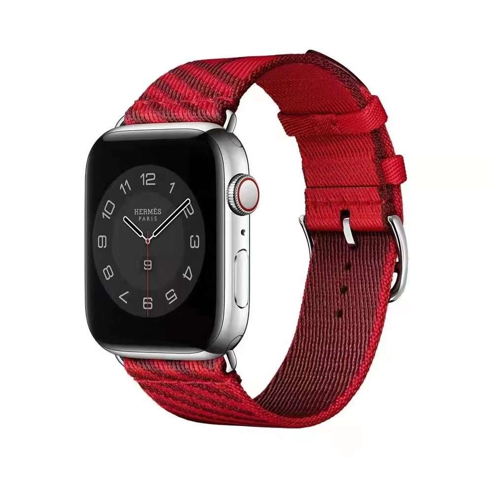 Dây đồng hồ Apple Watch 38mm/ 40mm/ 41mm/ 42mm/ 44mm/ 45mm (chất liệu vải dệt, phong cách thổ cẩm) series 1 đến series 7